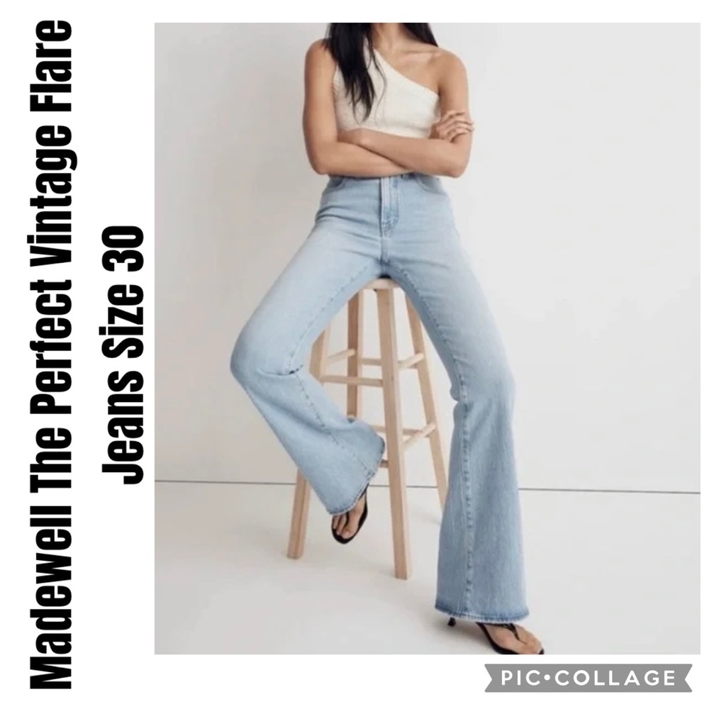 Madewell The Perfect Vintage Flare Jeans Size 30